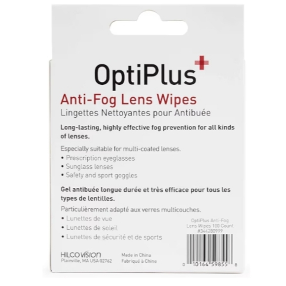 Anti Fog Lens Wipes 100 Count - Picture 6 of 15